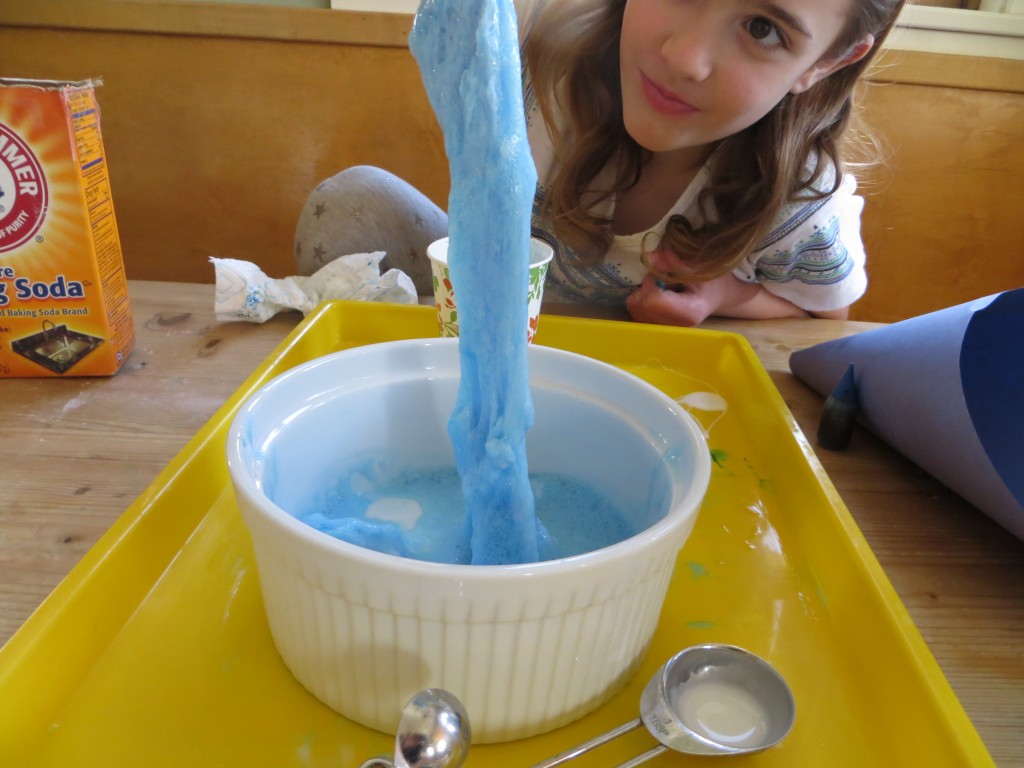 Foaming Slime Monster- KitchenPantryScientist.com