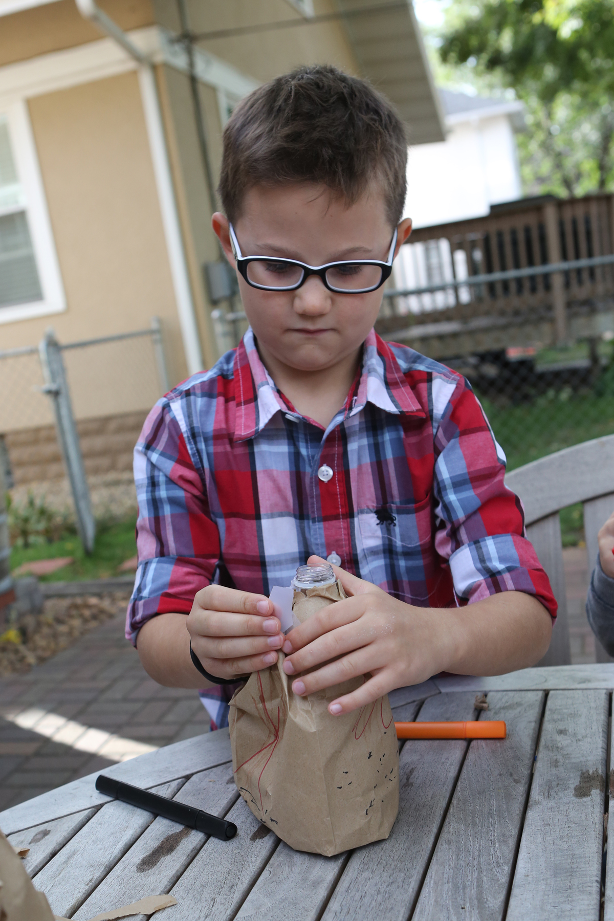 Paper Bag Volcano « The Kitchen Pantry Scientist