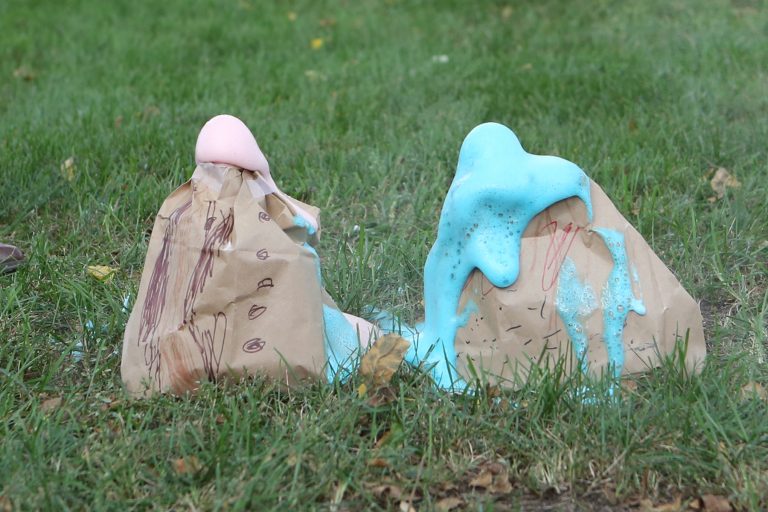 Paper Bag Volcano « The Kitchen Pantry Scientist