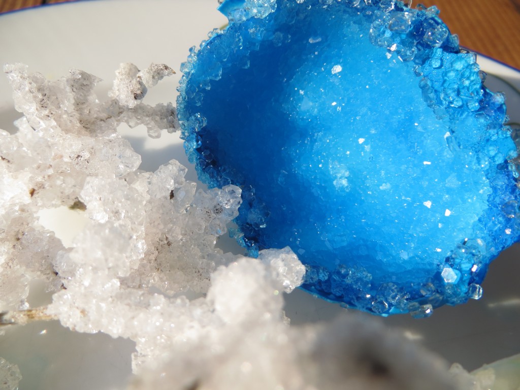 Growing Alum Crystals in Eggshells « The Kitchen Pantry Scientist